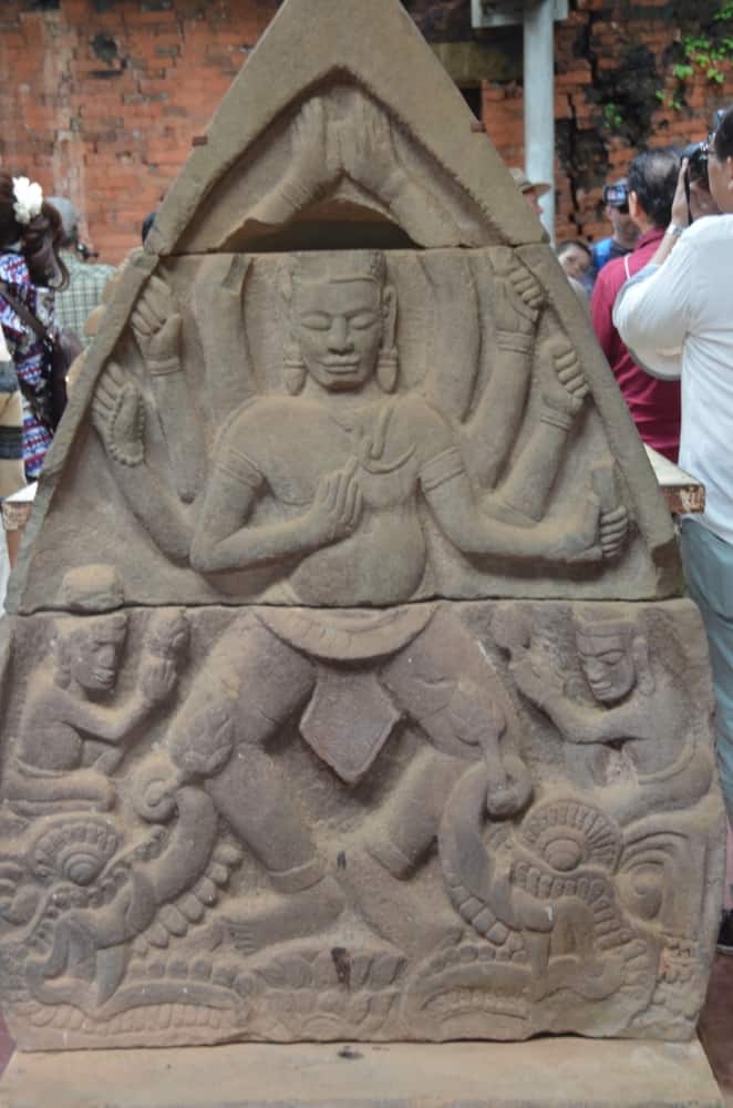 Vietnam, My Son – carving, Jan.2015 (My Son)