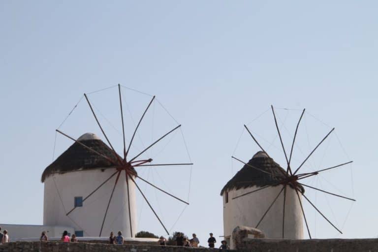 Grecia, Mykonos – mulini a vento, settembre 2013 (Mykonos)