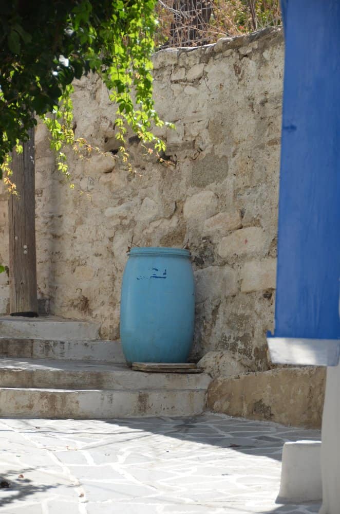 Grecia, Naxos – vaso blu, agosto 2013 (Naxos)