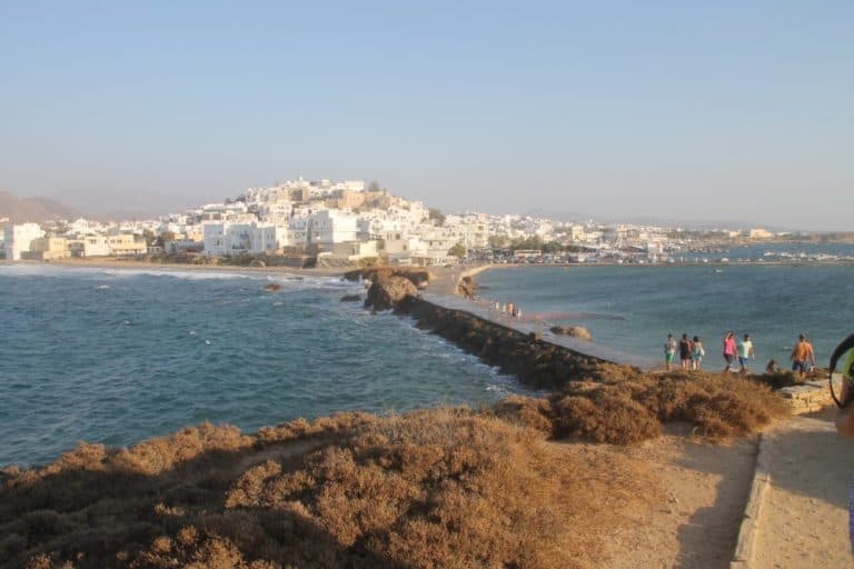 Greece, Naxos – causeway, Aug.2013 (Naxos)