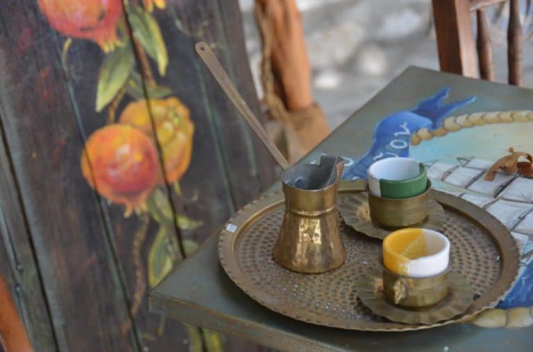 Greece, Naxos, Apiranthos – coffee, Aug.2013 (Naxos)
