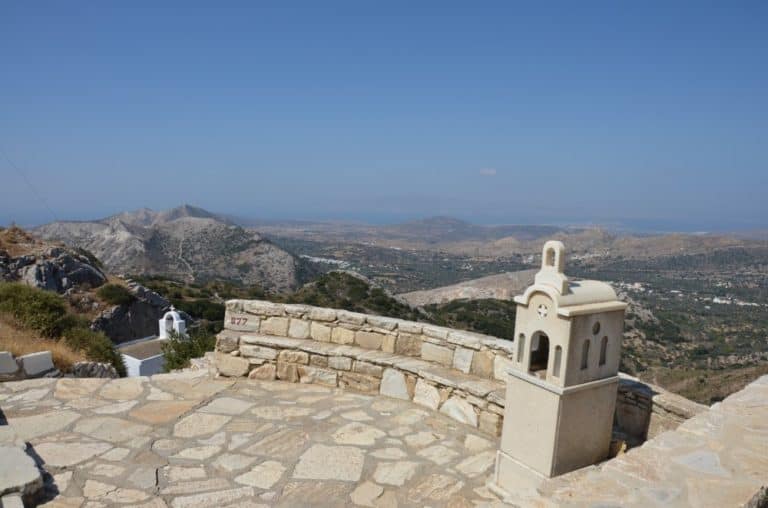 Greece, Naxos, Apiranthos – view, Aug.2013 (Naxos)