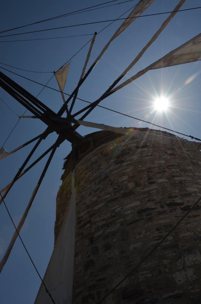 Greece, Naxos, Apiranthos – the sun, Aug.2013 (Naxos)