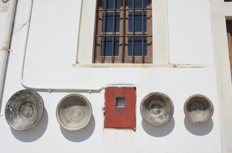 Grecia, Naxos, Apiranthos – piatti, agosto 2013 (Naxos)