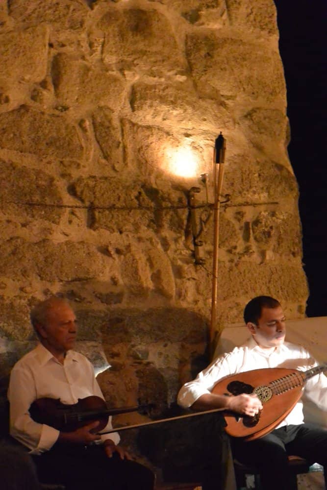 Grecia, Naxos – concerto all’aperto, settembre 2013 (Naxos)