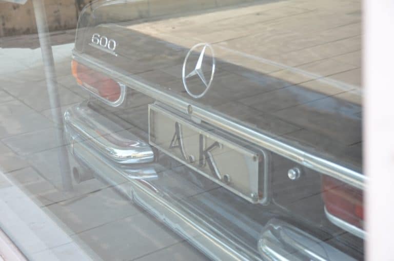 Archbishop’s Palace – number plate, Mar.2015 (Nicosia)