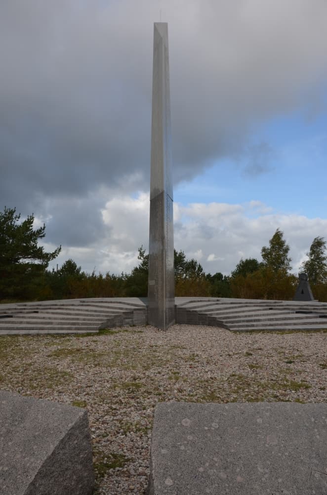 Lithuania, Nida – sundial, Sept.2014 (Nida)
