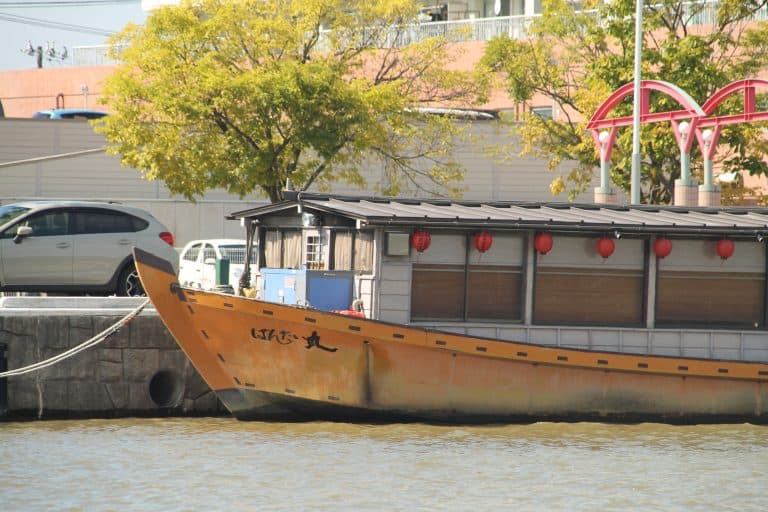 Niigata, Shinano River – boat, Sept.2016 (Niigata)