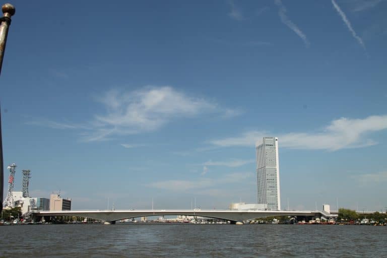 Niigata, Shinano River – view, Sept.2016 (Niigata)