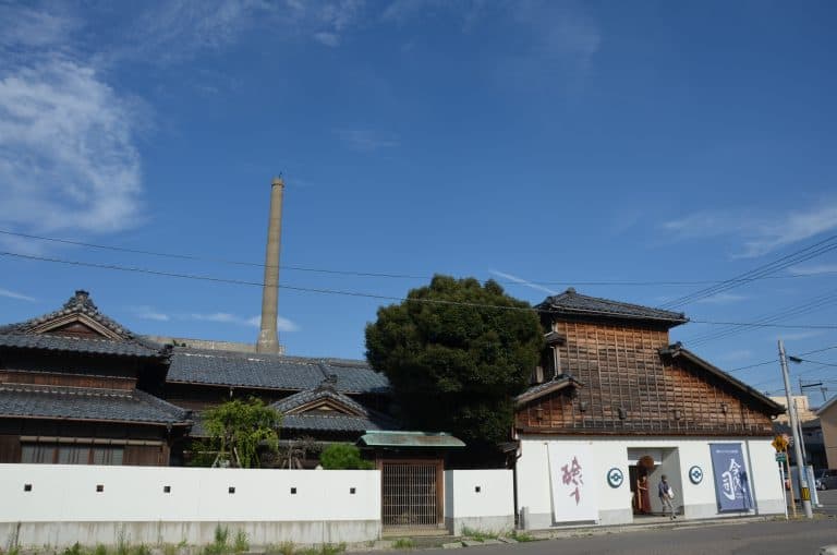 Niigata, sake brewery – outside, Sept.2016 (Niigata)