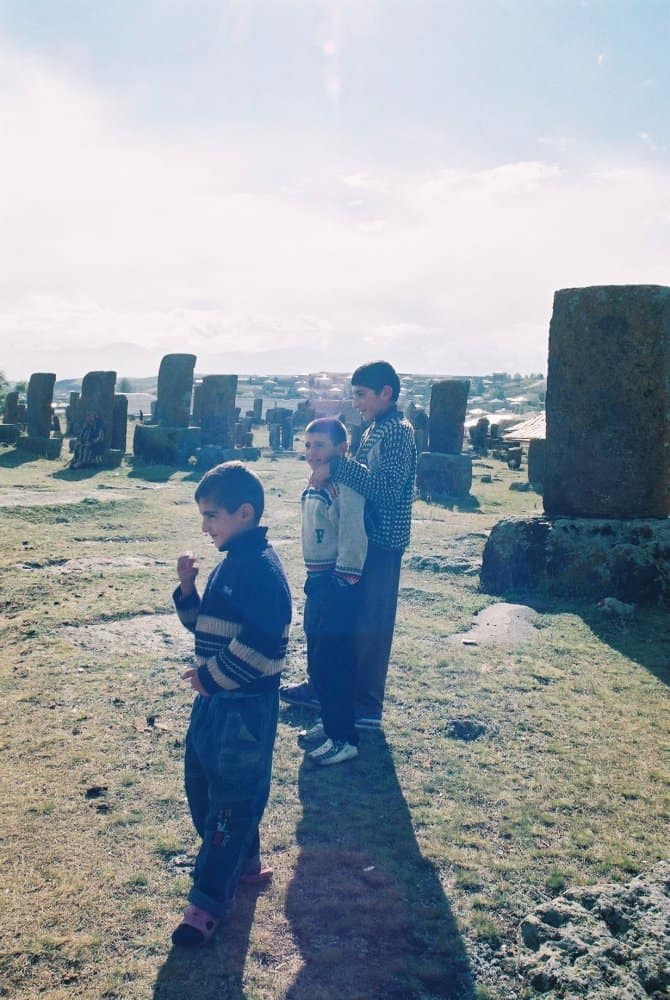 Armenia, Noraduz – children, Autumn 2005