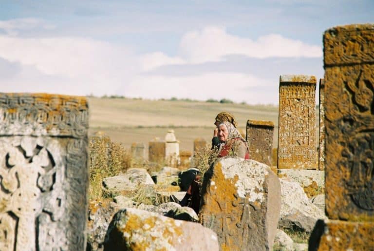 Armenia, Noraduz – stones and people, Autumn 2005