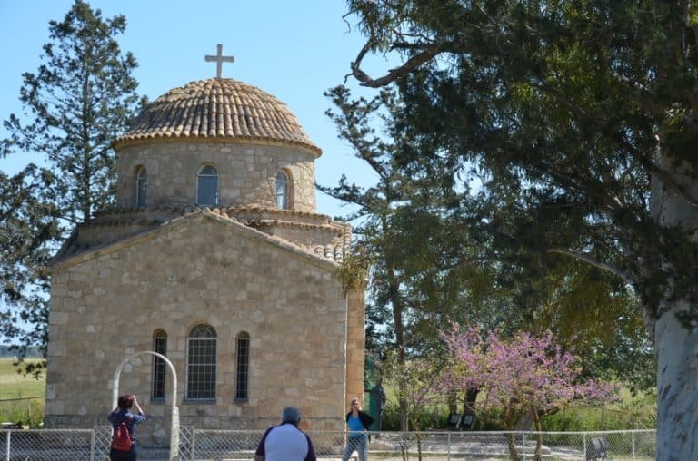 Salamis – shrine of Barnabas, Apr.2015 (Famagusta)