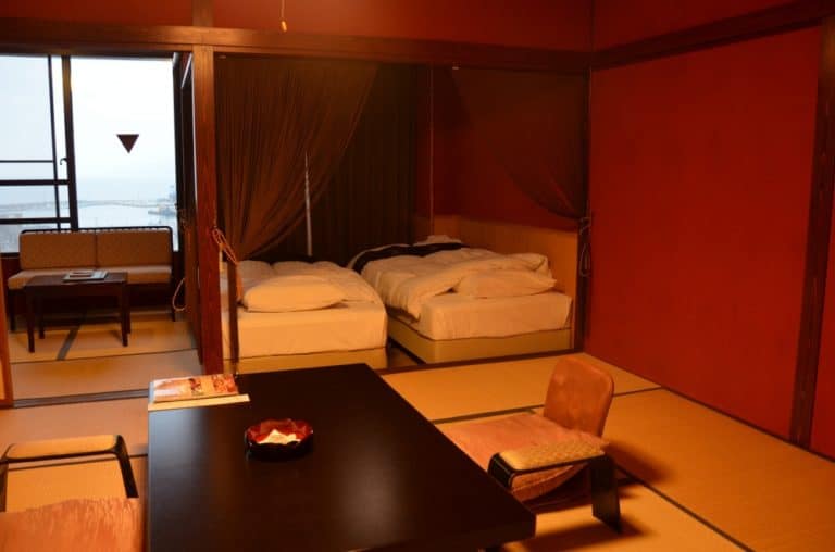 Wajima – room in hotel, Mar.2016 (Noto Peninsula)