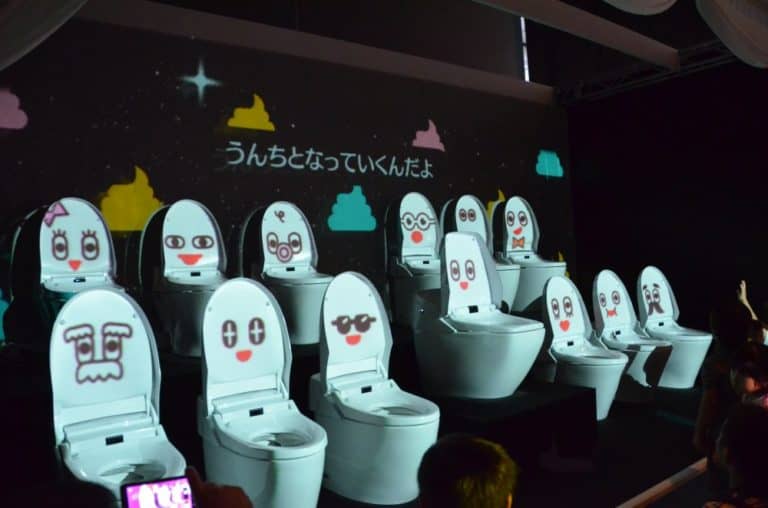 圧巻だったトイレ展