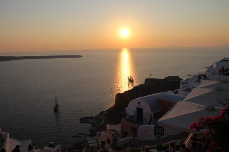 Greece, Santorini, Oia – sunset 4, Aug.2013 (Santorini)