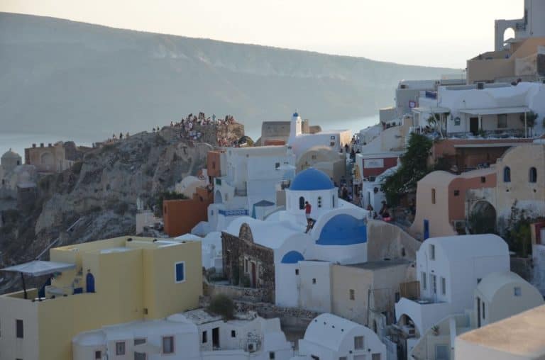 Greece, Santorini, Oia – view, Aug.2013 (Santorini)