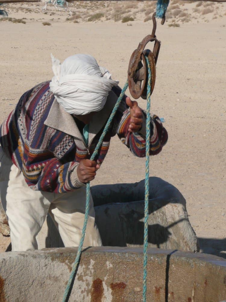 Tunisia, Ong El Jemel – well, Dec.2008 (Tozeur)