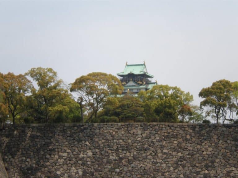 Giappone, Osaka – mura e castello, aprile 2013 (Osaka)