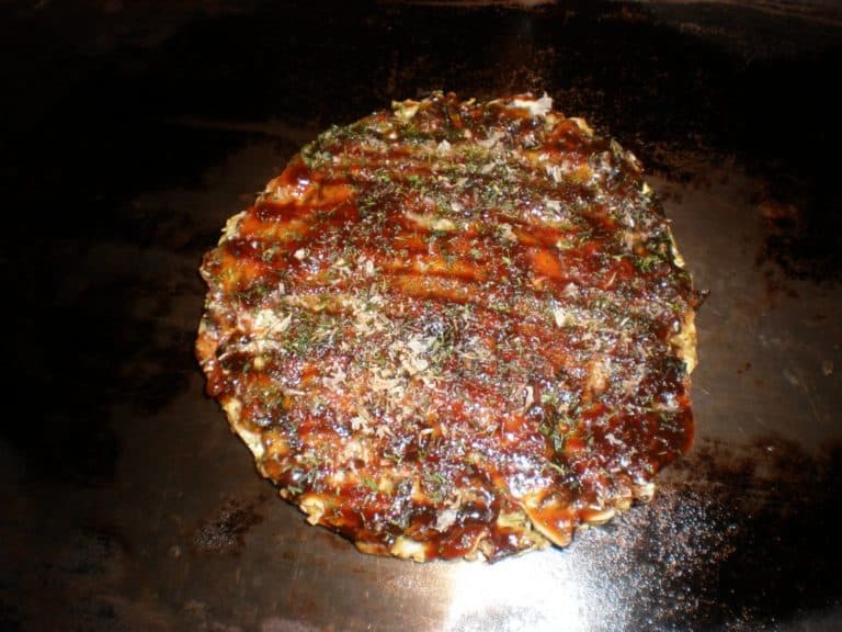 日本、大阪－お好み焼きー-2013年4月 (大阪)