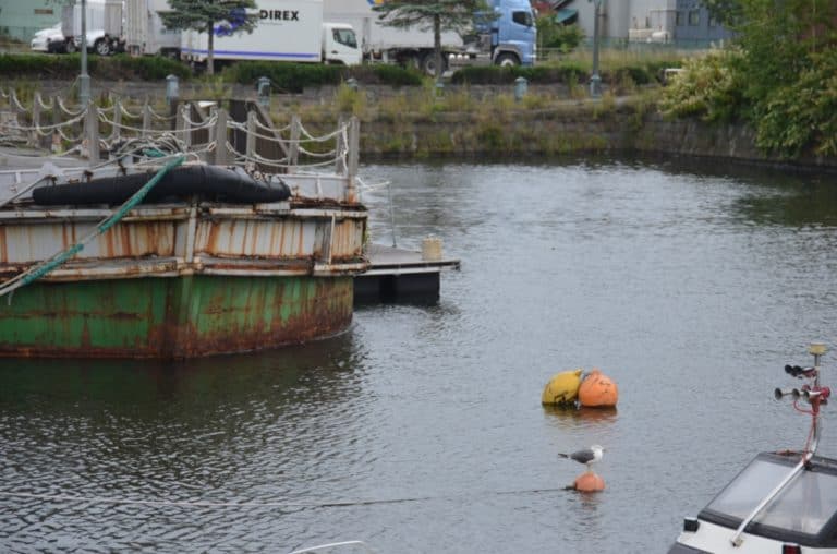 Giappone, Otaru – chiatta, set. 2014 (Otaru)