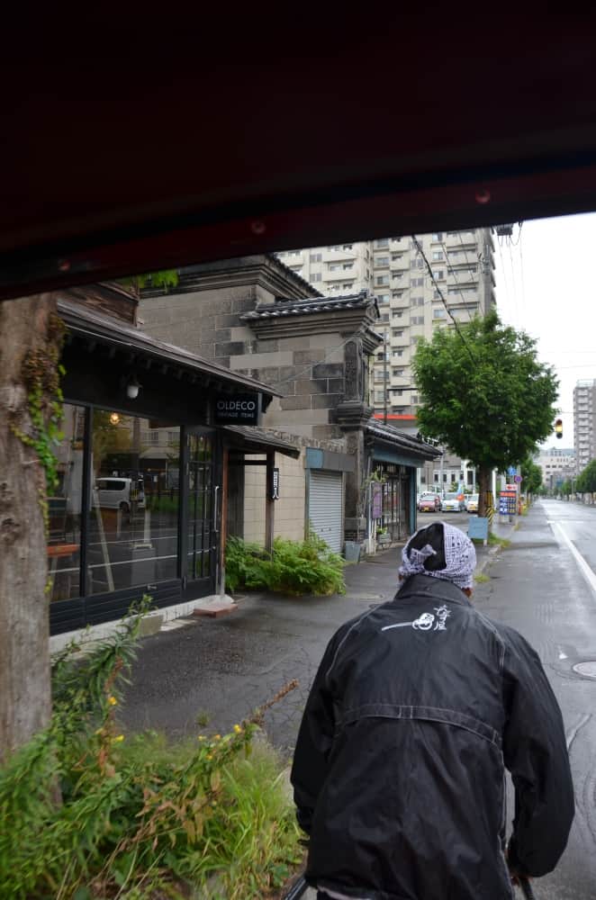 Giappone, Otaru – correre nella pioggia, set. 2014 (Otaru)