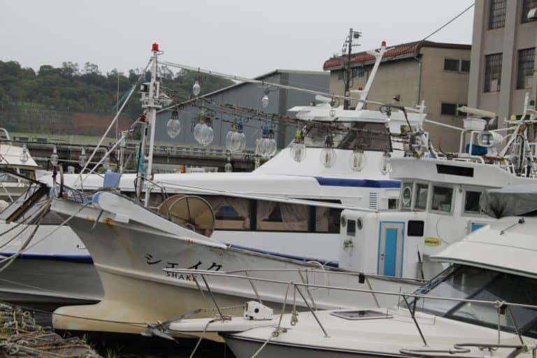 Giappone, Otaru – barche, set. 2014 (Otaru)