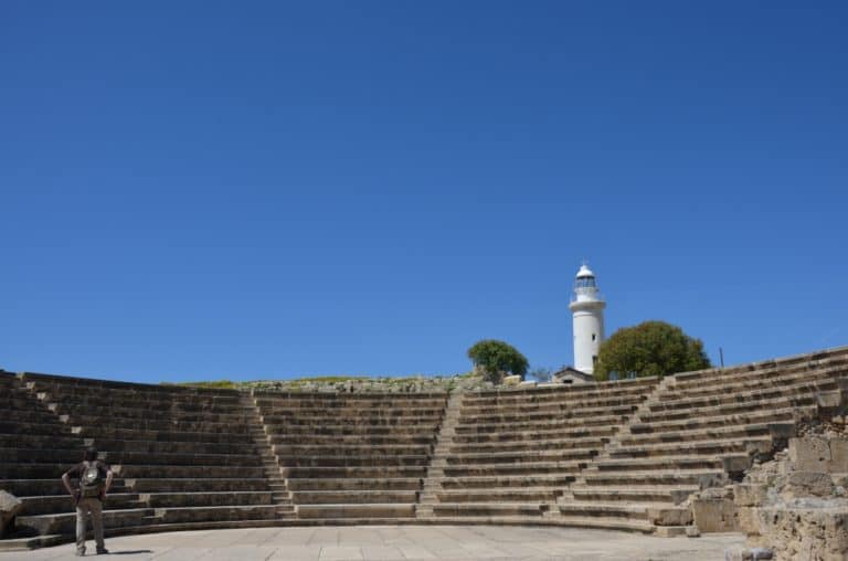 Paphos – teatro e faro, Apr.2015 (Paphos)