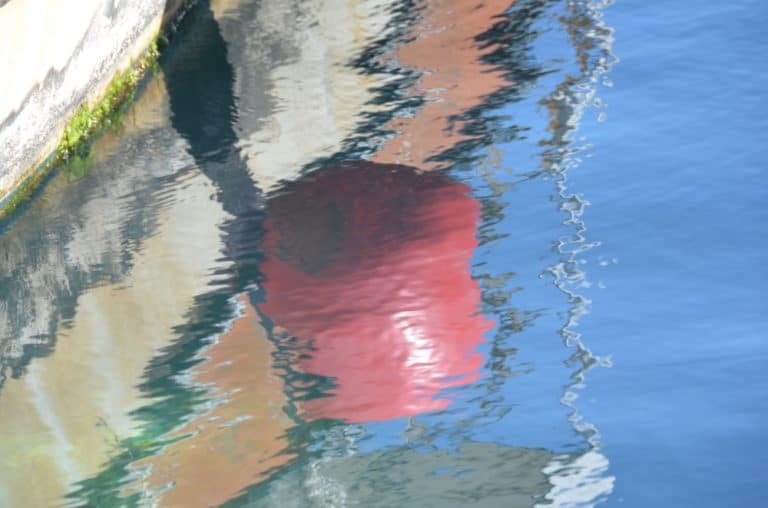 Paphos – riflessi nel mare, Apr.2015 (Paphos)