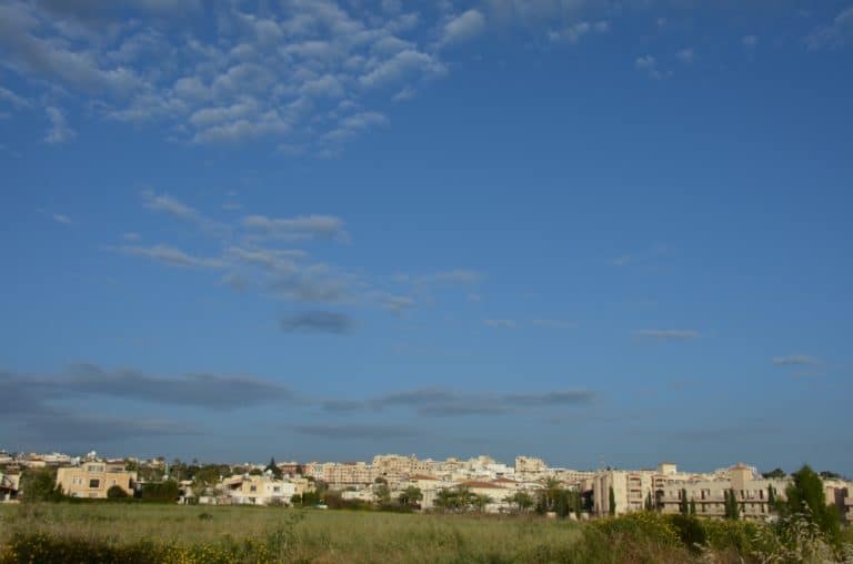 Paphos – cielo, Mar.2015 (Paphos)