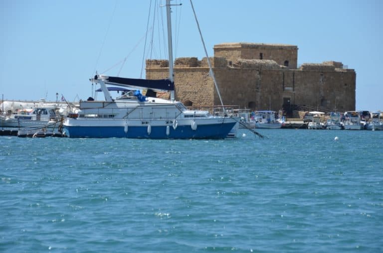 Paphos – castello dal mare, Apr.2015 (Paphos)