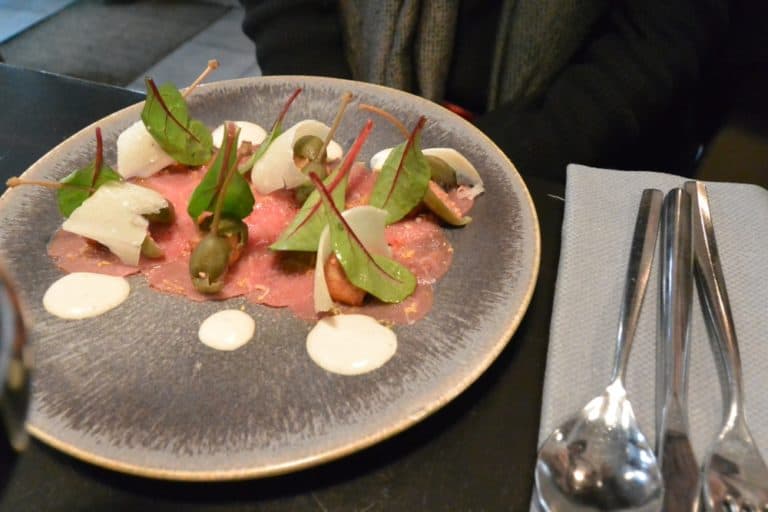 restaurant – dish in Pottoka 4, Mar.2015 (París)