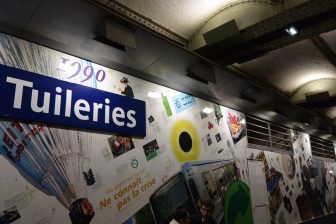 France-Paris-metro station-Tuileries-line 1