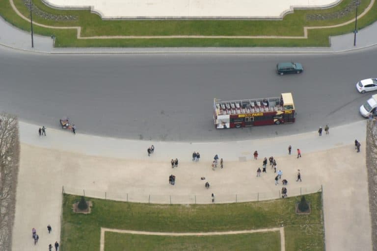 Eiffel Tower and vicinity – sight seeing bus, Mar.2015 (París)