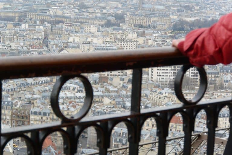 Eiffel Tower and vicinity – railing, Mar.2015 (París)