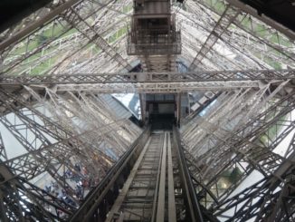 Eiffel Tower and vicinity – railing, Mar.2015