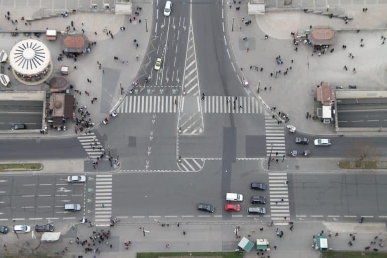 Eiffel Tower and vicinity – roads, Mar.2015 (París)