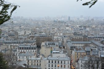 フランス　パリ　モンマルトル　景色