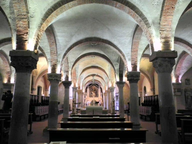 Parma – cathedral, underground chapel, Mar.2016 (Emilia Romagna)