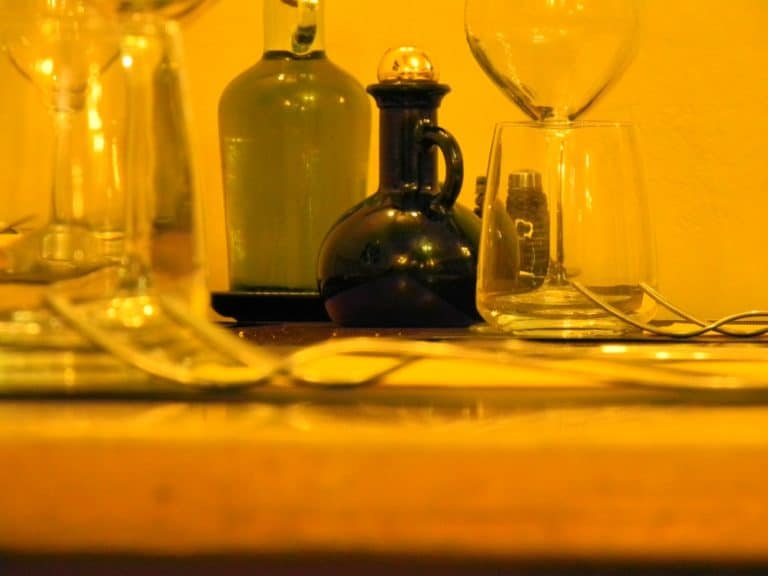 Parma – restaurant, oil and vineger, Mar.2016 (Emilia Romagna)