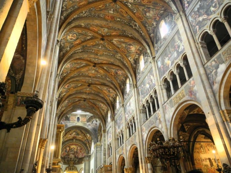 Parma – cathedral, nave, Mar.2016 (Emilia Romagna)