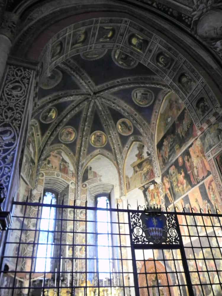 Parma – cathedral, ceiling and windows, Mar.2016 (Emilia Romagna)