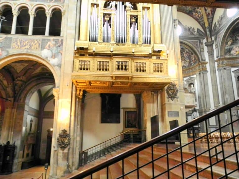 Parma – cathedral, organ, Mar.2016 (Emilia Romagna)