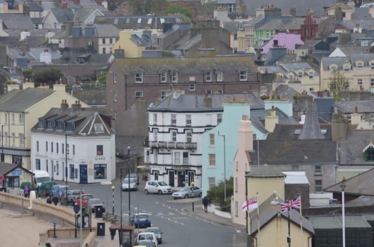 Isle of Man, Peel – town, May, 2014 (Isla de Man)