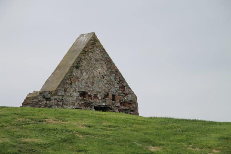 Isle of Man, Peel – triangle, May, 2014 (Isle of Man)