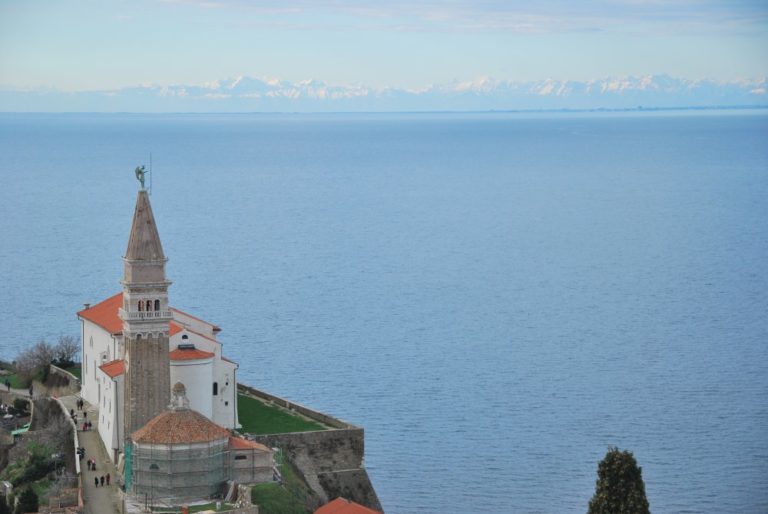 Slovenia, Pirano – chiesa, feb, 2014 (Piran)