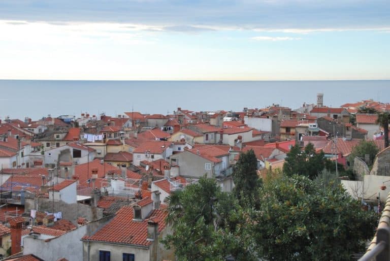 Slovenia, Piran – horizon, Feb. 2014 (Piran)