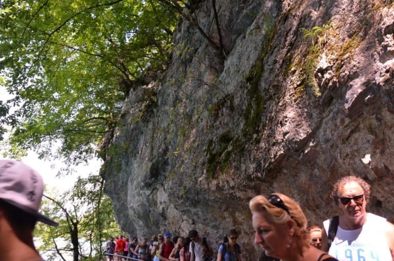 Croatia, Plitvice – many people, July 2014 (Plitvica)