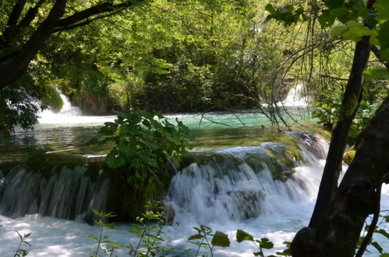 Croatia, Plitvice – waterfall 3, July 2014 (Plitvica)
