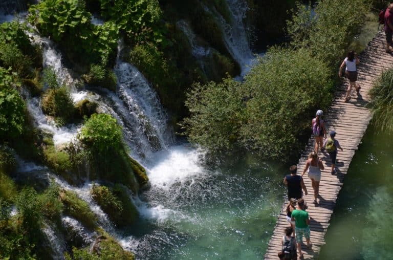 Croatia, Plitvice – look down, July 2014 (Plitvica)
